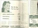 1950 Greyhound Bus Pittsburgh Time Tables