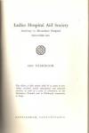 Montefiore Ladies Hospital Aid 1961 Yearbook