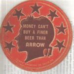 Arrow Beer Globe Brewing Baltomore, Coaster