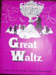 The Great Waltz 1953 program Brenda Lewis