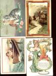 Happy New Year 8 Beautiful Vintage 1900s