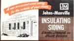 Johns Manville Insullated Siding 1950 flyer