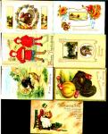 Thanksgiving Cards circa 1910 7 beautiful