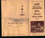 Camp Weldon James Johnson Brochure!