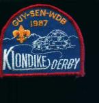 Guy-Sen-WDB Klondike Derby Patch from 1987!