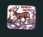 Senaca District Fall Camporee Patch from1989