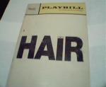 Playbill-10/69-Hair with Keith Carradine!