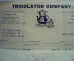 Tricolator Company-Woman with Coffee Pot!