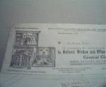 National Window Co. Illustrated Bill Head!