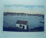 Boothbay Harbor in Maine, Colorized Photo!
