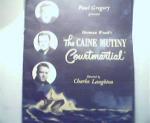 Herman Wouks Caine Mutiny Film from 1950!