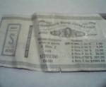 Confederate Money S Bond Repro Game Ticket!