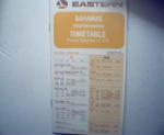 Eastern Airlines Timetable from 1975!
