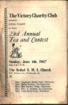 Bethel AME 23rd Annual  Tea Benefit! 1967
