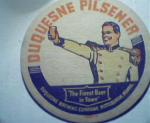 Duquesne Pilsner Brewing Company Coaster