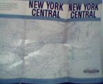 New York Central Railroad Timetable from 10/25/1959