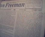 American Freeman-7/35 Paul Revers Horse,Lynching