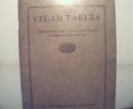 Steam Tables by Superheater Co., c1931