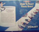 How to Paint Your Boat by Woolesy Marine Paint c1953!