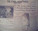 Stars & Stripes= 11/29/44 Nazis Hurled to Roer,JDempsey