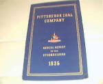 Pittsburgh Coal Company Stock Report 1936!