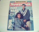 Newsweek-4/6/1987  Jim and Tammy Faye Baker!
