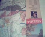 Virginia 1992-1993 Official State Transportation Map