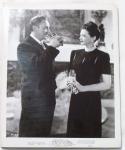SYLVIA SIDNEY & GEORGE RAFT,"MR. ACE" '46 Vintage Photo