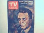 TV Guide- 8/1/70 Chet Huntley, Jimmy Rodgers!