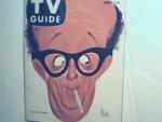 TV Guide- 8/17/.57 Hirschfeld Phil Silvers cvr,NancyHad