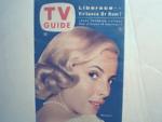 TV Guide-8/28/54 Roxanne, June Lockhart,Liberace
