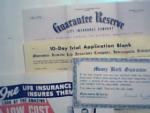 Guarentee Rescue Life Insurance Literature c1940s!