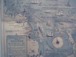 Historical Map of Boston Harbor & Massachusetts Bay!