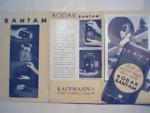 Kodak Bantam  Camera  Brochure c1936!
