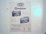 Zeiss Contax Camera Brochure c1940s!