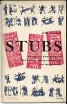 NYC Theater Plans "STUBS" 1952 Ebbets Yankees