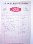 c1910 Billhead Wonder Washer and Wringer