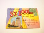 1950 St.Louis Senic Folder Post Card