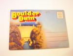 BEAUTIFUL 1950 Boulder Dam Senic Folder