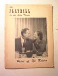 Playbill"Piont of No Retune"H.Fonda,2/18/52