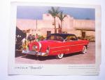 1954 Lincoln "Trouville"Dealer Photo in Color