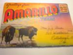 Greetings From Amarillo Texas, c 1940?