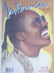 Andy Warhol's Interview 6/1986 STEVIE WONDER cover