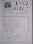 Dental Survey 6/1944  Carving Amalgam Fillings