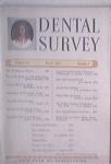 Dental Survey 7/1947 Bi-Bevel Drill in Exodontia