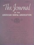 The Journal of the A.D.A. 1/1939 Green Stain,Anesthesia