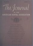 The Journal of the A.D.A. 3/1939 Facial Casts,Gelatin