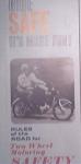1966 Honda Two Wheel Motoring Safety Pamphlet