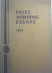 Prize Winning Essays, 10/1935 Traffic Essay Contest