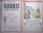 Harris Pump and Supply Co. 12/1947 Cartoon Calendar